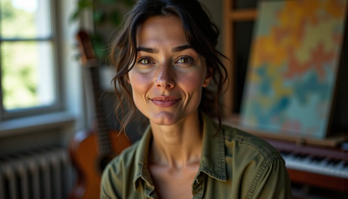 Sophie Brussaux : un voyage artistique entre peinture et musique, portrait d’une créatrice aux talents pluriels