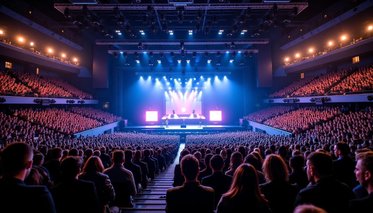Le Zénith de Paris : une capacité modulable de 2 000 à 6 804 places selon l'événement